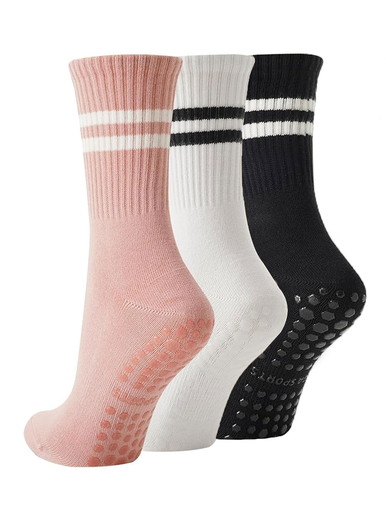 3 Pasang Kaus Kaki Yoga, Kaus  - Grip Sock Yoga ulasan dan harga