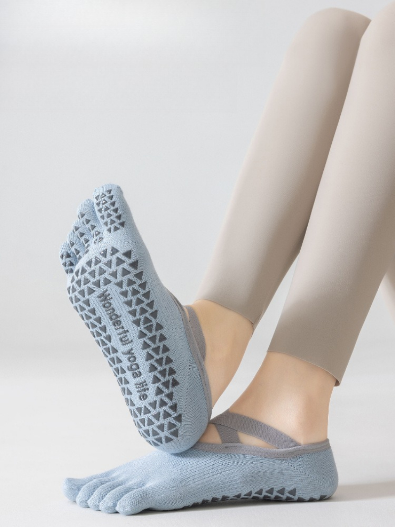Kaus Kaki Yoga Katun untuk Wan - Grip Sock Yoga ulasan dan harga