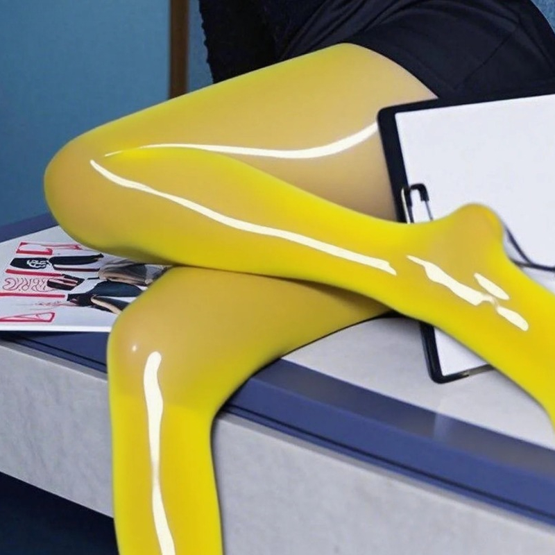 Stoking Tipis Mengkilap Seksi  - Tights Pantyhose Sheer ulasan dan harga