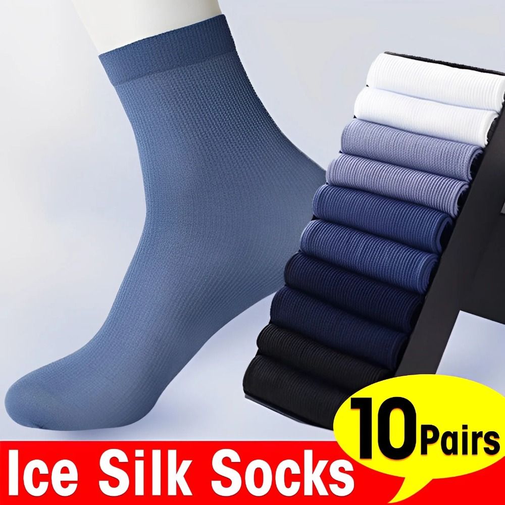 10 pasang kaus kaki pria berba - Silk Sock Bamboo ulasan dan harga