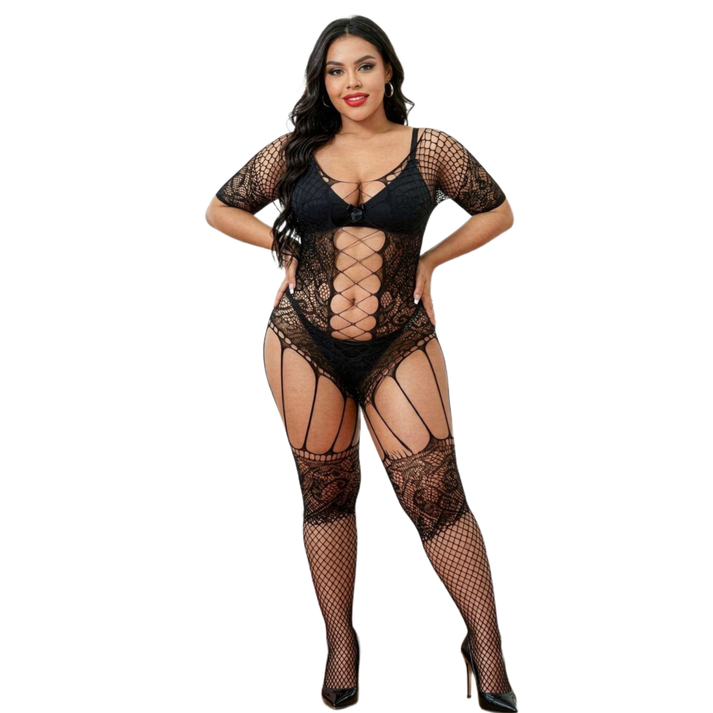 Bodystocking dan pakaian dalam - Fishnet Stocking Women ulasan dan harga